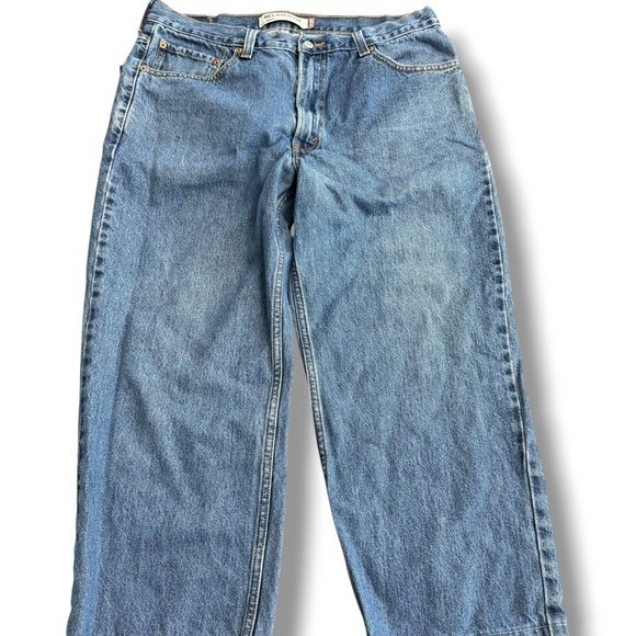Levis 550 Relaxed Fit Jeans Mens 36x36 Medium Wash‎ Denim Classic (Fits 36x34) - Picture 3 of 10